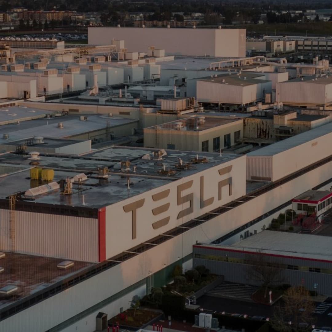Tesla Fremont Robot Spot Welding